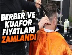 Mut'ta erkek kuafrlerin fiyat listesi yeniden belirlendi