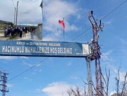 Mut Hac�nuhlu Mahallesi Gedikk�y mevkiindeki sakinlerinden elektrik voltaj d���kl��� tepkisi