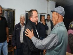 Ba�kan Orhan durmak yok �al��maya devam