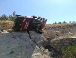 Mut'ta trafik kazası 1 yaralı