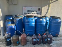 Mut'ta 3 ton Sahte Alkoll ki Operasyonu