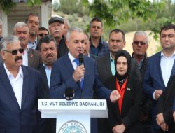 MHP Mersin Milletvekili Baki Şimşek Mut ürünleri iyi tanıtılmıyor