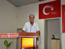 CHP Mut ile bakan Abdurrahman Gnay