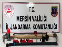 DEFNE ARAYAN AHISLAR JANDARMAYA YAKALANDI