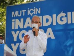 Lütfi Elvan Mut Ak Parti kongresine katıldı