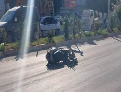 Otomobil motosikletle arpt 1 yaral