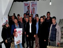 CHP Saydam Mahalle ziyaretlerinde coşkuyla karşılanıyor