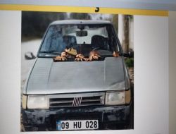 Mut'ta otomobil kaakcs yakaland
