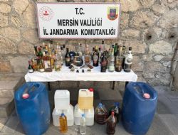 Jandarmadan Sahte Alkollü İçki Operasyonu