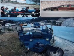 Mut'ta Yine taktak kazas 1 yaral