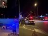 Yine motosiklet kazas� 1 �l�